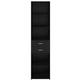 Highboard Black Oak 45 x 42.5 x 185 cm Engineered Wood 3402640