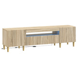 LED TV Cabinet Sonoma Oak Engineered Wood 896687