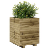 Garden Planter 40x40x49.5 cm Impregnated Wood Pine 3282513