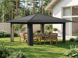 Gazebo without Sidewall Light Grey and Anthracite 42036810