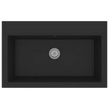 Kitchen Sink Black 79 x 50 x 31 cm Granite 147053