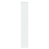 Bookcase White 72x20x120,5 cm Engineered Wood 858156