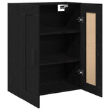 Wall-mounted Cabinet Wall-mounted Black Oak 69.5 x 34 x 90 cm 862952