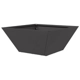 Garden Planter 5 pcs Black 35 x 35 x 15 cm Cold-rolled Steel 873797