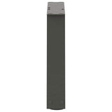 Coffee Table Legs V-Shape 2 pcs Anthracite 40x cm Steel 4012526