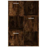 Storage Cabinet Smoked Oak Engineered wood Medium Storage Cabinet 815453
