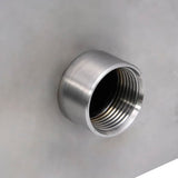 Pool Fountain Silver 45x26x13 cm Stainless Steel 148921