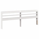 Bed Frame without Mattress White 180x200 cm Super King Solid Wood Pine 3306548