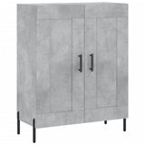 Sideboard Concrete Grey 69.5x34x90 cm Engineered Wood 830208