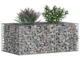 Gabion Raised Bed Silver 42033321
