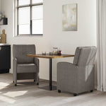 Dining Chairs 2 pcs Grey 57 x 67 x 95 cm Faux leather 42017841