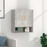 Wall Cabinet Concrete Grey 60x31x70 cm Engineered Wood 812874