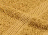 Bath Towels "FROGN" 10 pcs Gold 100x150 cm 360 gsm 136814