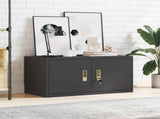 Storage Cabinet Black 80 x 40 x 40 cm Steel 891670