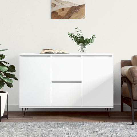 ZNTS Sideboard White 104x35x70 cm Engineered Wood 827204