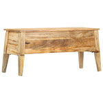 Storage Box 99x35x48 cm Solid Mango Wood 286462