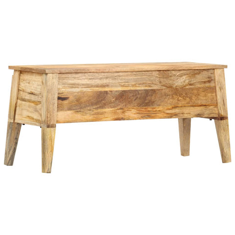 Storage Box 99x35x48 cm Solid Mango Wood 286462