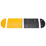Speed Hump Yellow&Black 226x32.5x4 cm Rubber 3157046