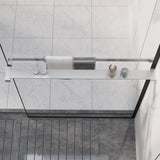 Shower Shelf for Walk-in Shower Wall Chrome 80 cm Aluminium 153620