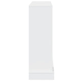 Fireplace Surround White 100x30x87.5 cm Engineered Wood 854562