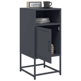 Bedside Cabinets 2 pcs Anthracite 36x39x78 cm Steel 846571