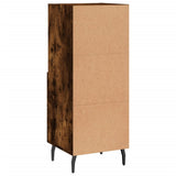 Sideboard Smoked Oak 34.5x34x90 cm Engineered Wood 828689
