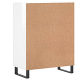 Sideboard High Gloss White 69.5x34x90 cm Engineered Wood 828006