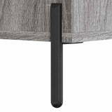 Highboard Grey Sonoma 69.5x34x180 cm Engineered Wood 3198351