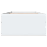 Bed Frame without Mattress White 100x200 cm 3280958
