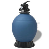 Pool Sand Filter Blue 55.9 x 96.5 cm PE 91175