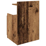 Bedside Cabinets 2 pcs with 2 Drawers Old Wood 40x36.5x62 cm 858647