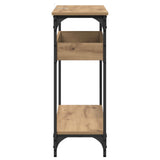 Console Table Artisan oak 100 x 29 x 75 cm Engineered wood 883523
