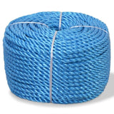 ZNTS Twisted Rope Polypropylene 12 mm 250 m Blue 143846