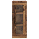 Wall Mounted Cabinet Old Wood 34.5 x 34 x 90 cm 882625