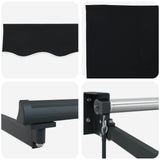 Manual Retractable Awning with LEDs 3 x 2.5 m 3419429