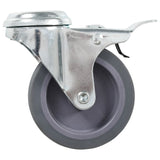 12 pcs Bolt Hole Swivel Casters 75 mm 277857