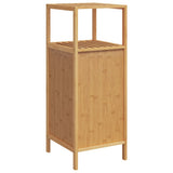 Bathroom Cabinet with Shelf 36x33x87 cm Bamboo 373369
