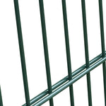 ZNTS 2D Fence Gate Green 106 x 210 cm 141751