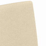 Dining Chairs 2 pcs Cream 57 x 67 x 95 cm Fabric 42017910