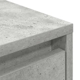 TV Cabinet with LED Lights Concrete Grey 100x41x50 cm 861412