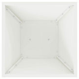 Pillar Planter 2 pcs White 35 x 35 x 73 cm 873841