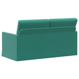 2 Seater Sofa Turquoise 150 x 81 x 82 cm Velvet 42041097