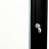 Network Cabinet with Storage Black 53 x 45 x 21 cm Steel 42017644