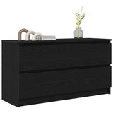 TV Cabinet Black 100x35x54 cm Engineered Wood 861806