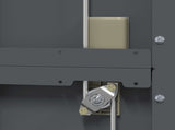 Storage Cabinet Anthracite 60 x 40 x 140 cm Steel 891738