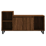 TV Cabinet Brown Oak 100x35x55 cm Engineered Wood 831331