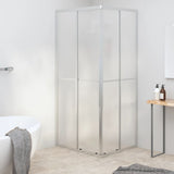 Shower Cabin Frosted ESG 90x70x180 cm 151846