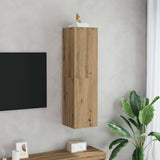 TV Cabinet Artisan Oak 30.5x30x110 cm Engineered Wood 856400