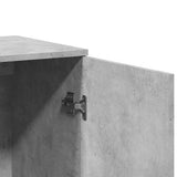 Sideboard Concrete Grey Engineered Wood Medium Sideboard 840516