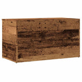 Storage Chest Old Wood 84x42x46 cm Engineered Wood 856568